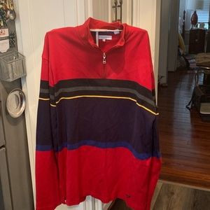 Alex Cannon quarter zip cotton pullover. Worn‎ 3x
